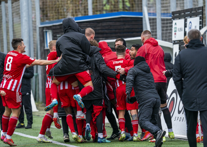 "Liepāja" izcīna uzvaru futbola virslīgas spēlē