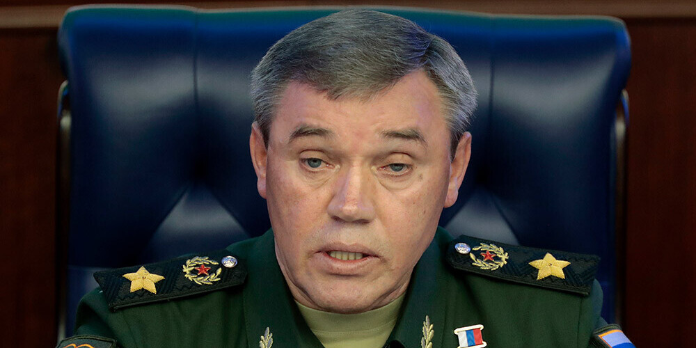 Donbasā pabijis Krievijas ģenerālštāba priekšnieks Valērijs Gerasimovs