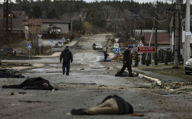 Pasaule par mierīgo iedzīvotāju masu slaktiņu Bučā uzzināja 2.aprīlī.