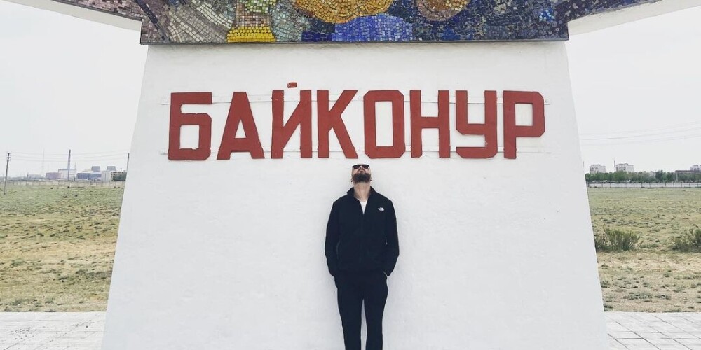 Bendžamins Ričs Baikonūrā.