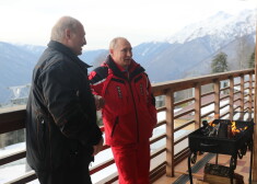 Александр Лукашенко и Владимир Путин