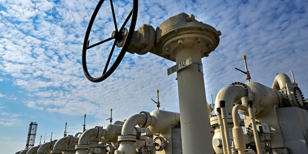 Caur Ukrainu samazinājies Krievijas gāzes piegāžu apjoms Eiropai