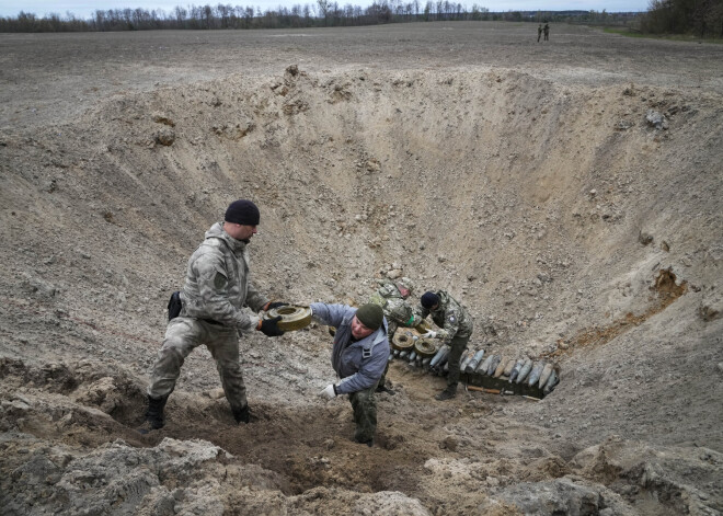 Ukrainas atmīnēšana var turpināties piecus līdz desmit gadus