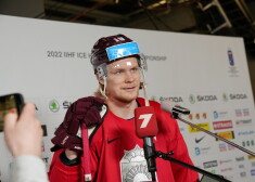 Latvijas hokeja izlases kapteinis Rodrigo Ābols.