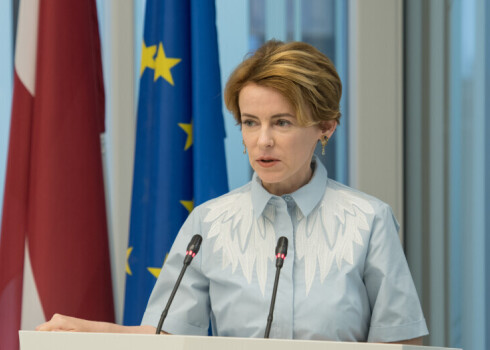 Iekšlietu ministre Marija Golubeva.