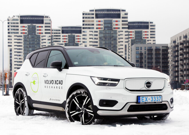 "Deviņvīri" testē zviedru Kārli - "Volvo XC40 Recharge"