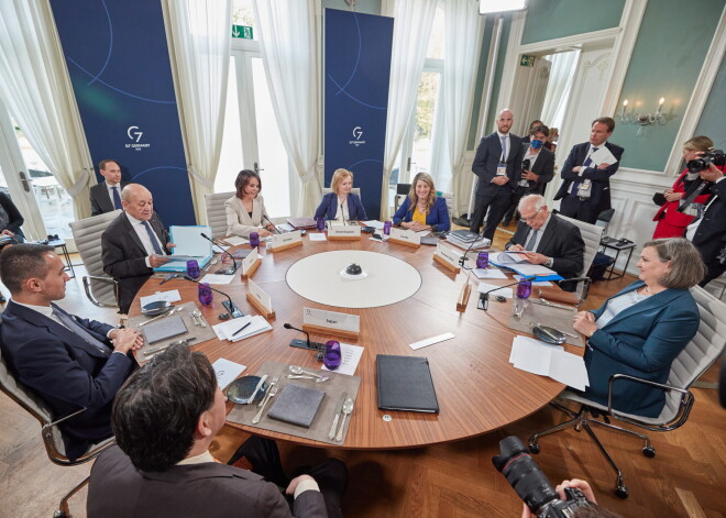 G7 nekad neatzīs robežas, ko Krievija sagrozījusi ar spēku