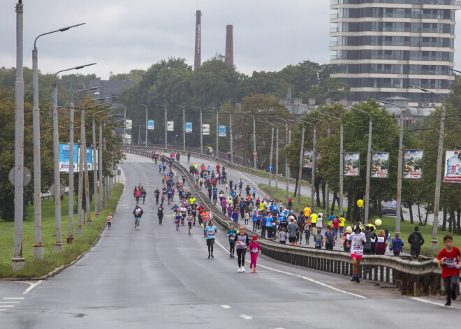 Šodien Rīgā maratona laikā pamatīgi ierobežota satiksme