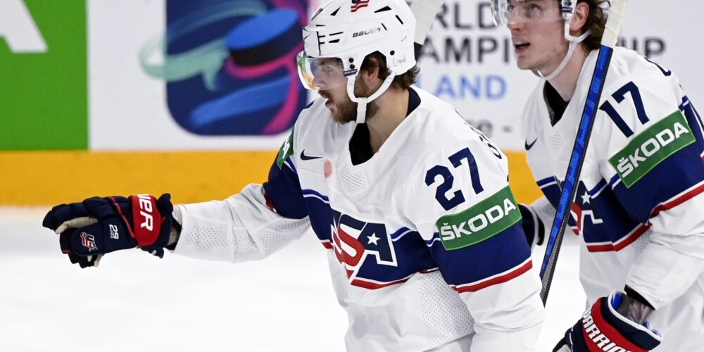 Somija pasaules hokeja čempionātā apspēlē ASV; uzvaru svin arī Vācija