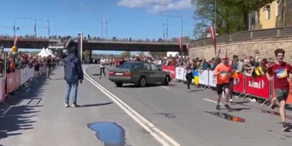 Sirmgalvja iebraukšana Rīgas maratona trasē pievērsusi Valsts drošības dienesta uzmanību