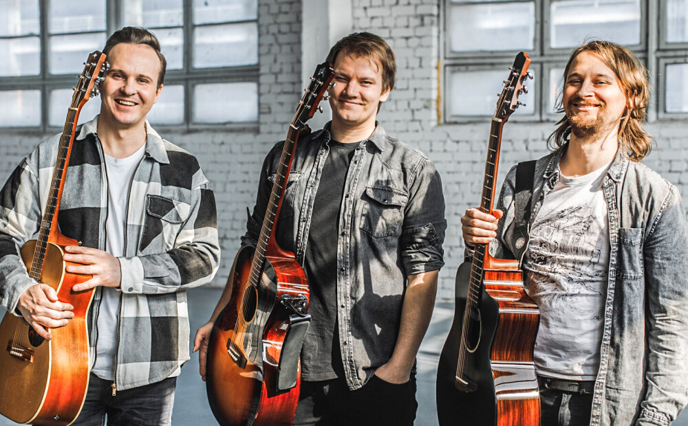 Three domestic guitarists release the album “Bērziņš Jaunais Smukais”