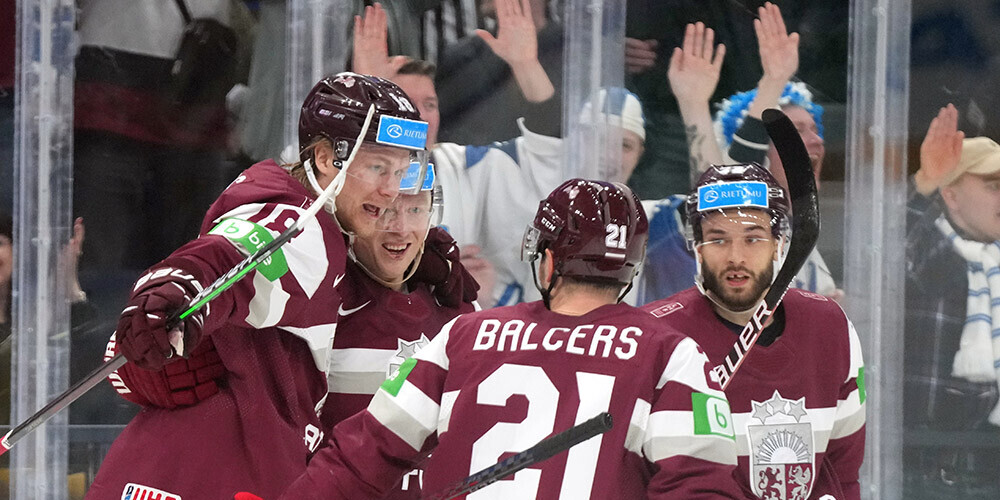 Latvijas izlases hokejistiem svarīgs mačs ar NHL spēlētājiem pastiprināto Čehiju