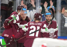 Latvijas izlases hokejistiem svarīgs mačs ar NHL spēlētājiem pastiprināto Čehiju