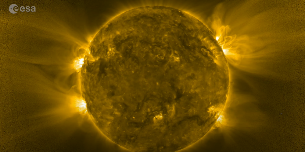 Так близко Солнце вы еще не видели. Опубликовано видео зонда Solar Orbiter
