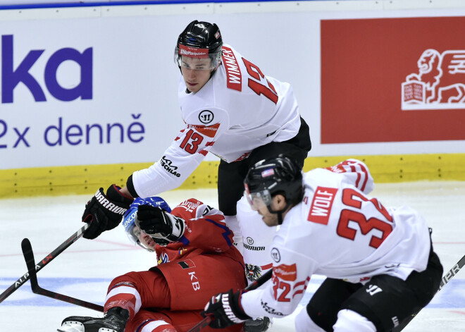 VIDEO: uz šī vakara spēli pret Latviju diskvalificēts Austrijas izlases aizsargs Vimmers