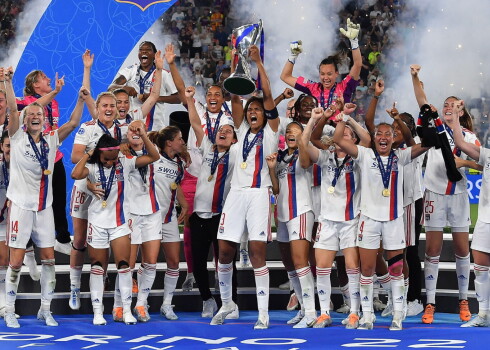 Lionas "Olympique" futbolistes astoto reizi uzvar UEFA Čempionu līgā sievietēm