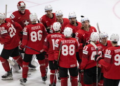 Šveices hokejisti turpina čempionātu bez zaudētiem punktiem