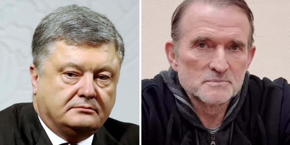 Петр Порошенко и Виктор Медведчук