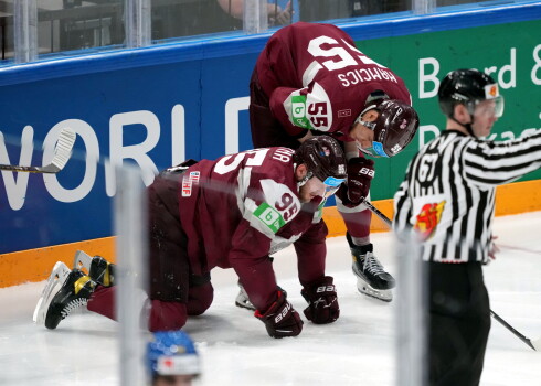 Pasaules hokeja čempionāta spēle starp Latvijas un Zviedrijas valstsvienībām ''Nokia'' arēnā Tamperē.