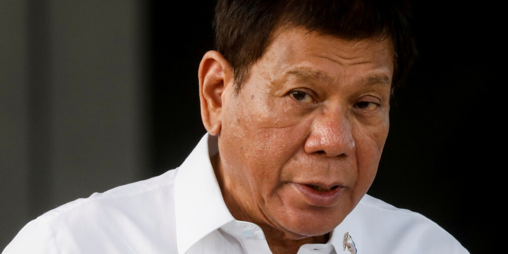 "Mēs abi nogalinām, bet es nenogalinu bērnus." Skandalozais Filipīnu prezidents paziņo, ka viņam ar Putinu nav pa ceļam