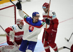 Slovākijas hokejisti kā pēdējie nodrošina vietu ceturtdaļfinālā