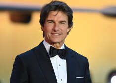 Actor TOM CRUISE attends the Royal Film Premiere of Top Gun: Maverick in Leicester Square.