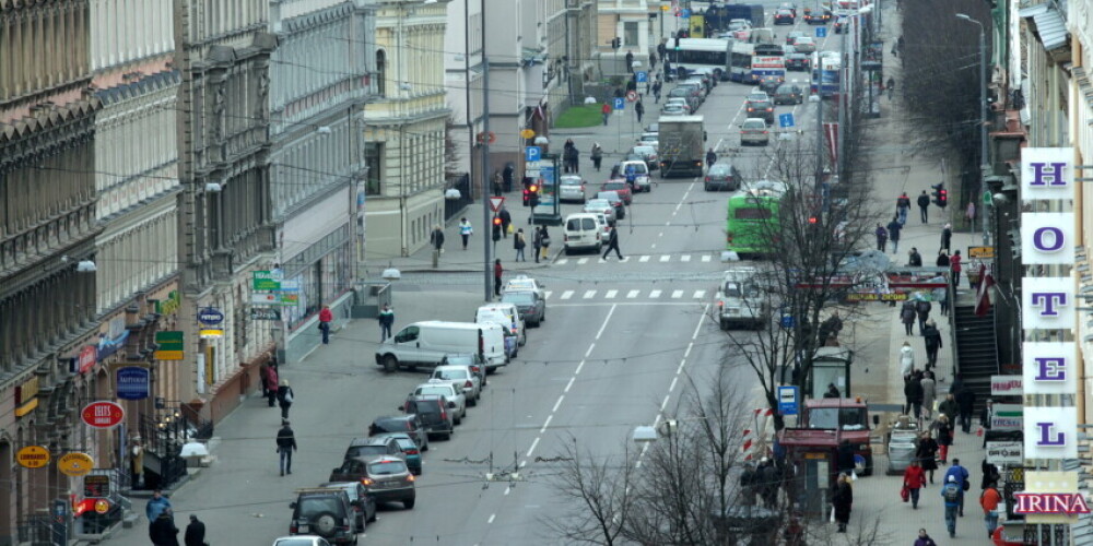 Улица Меркеля в Риге