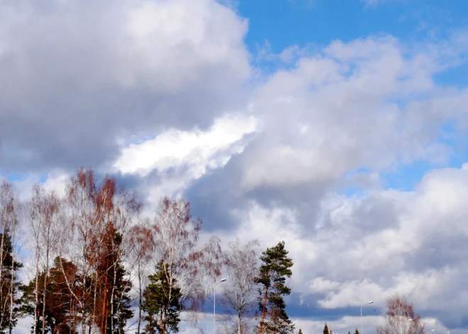 Svētdiena Latvijā gaidāma mākoņaina