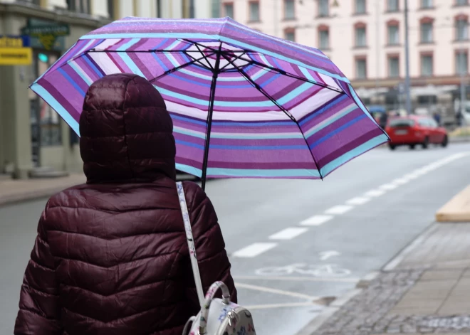 Latvijā gaidāma lietaina nedēļa