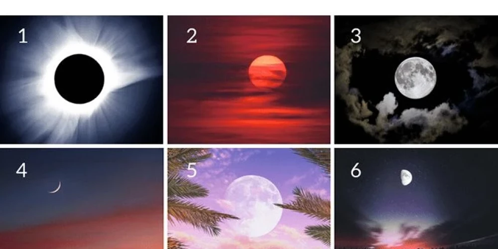 Тест: луна, которую выберете, расскажет о потаенных мыслях и желаниях