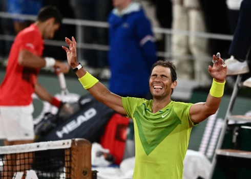 Nadals uzvar Džokoviču un iekļūst "French Open" pusfinālā