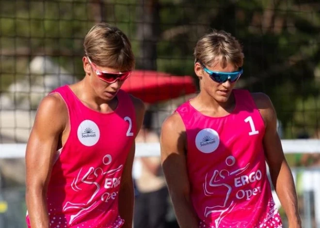 Seši Latvijas dueti zaudē Jūrmalas "Beach Pro Tour - Elite 16" pludmales volejbola turnīra kvalifikācijas pirmajā kārtā