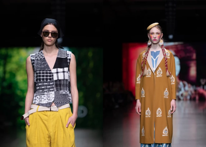 Курортный шик, восточные сладости и цветотерапия. Riga Fashion Week. Часть I