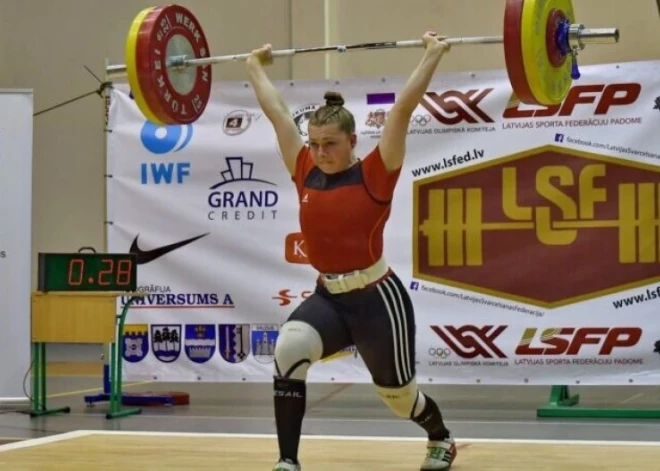 Ivanova Eiropas čempionātā svarcelšanā tiek pie sudraba godalgas