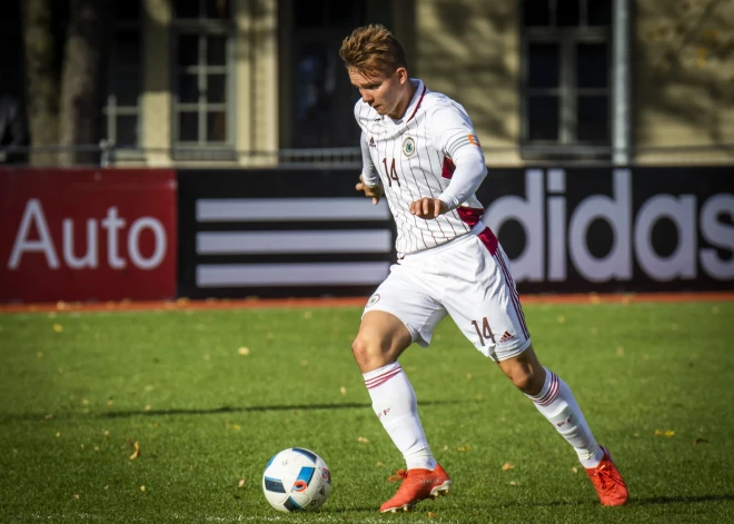 Latvijas U-21 futbola izlase Eiropas čempionāta kvalifikācijas pirmspēdējā mačā pārspēj Izraēlu