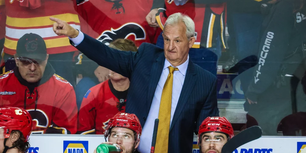 Saters no "Flames" atzīts par šīs sezonas NHL labāko treneri