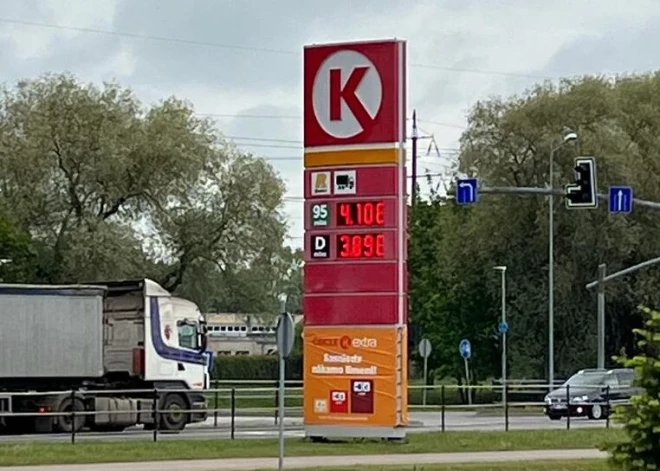 Ошибка в Circle K: сегодня в Латвии на короткое время резко подорожало топливо