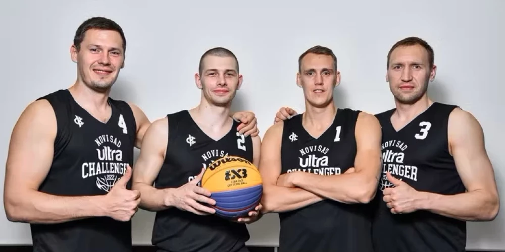 "Rīga" zaudē Novi Sadas "Challenger" 3x3 basketbola turnīra ceturtdaļfinālā