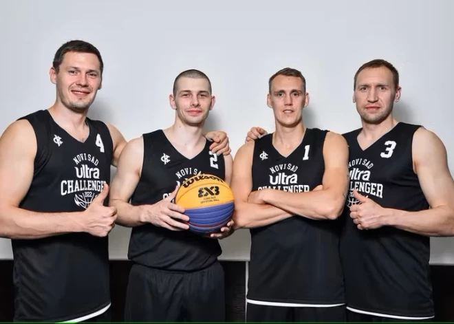 "Rīga" zaudē Novi Sadas "Challenger" 3x3 basketbola turnīra ceturtdaļfinālā