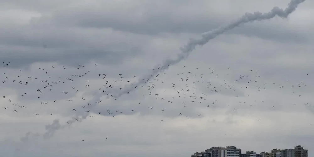 В Киевской области сбита ракета 