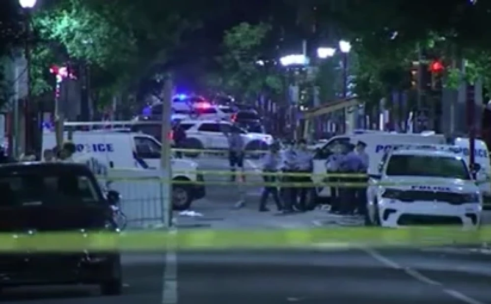 In Philadelphia, armed attackers have shot three people and injured eleven