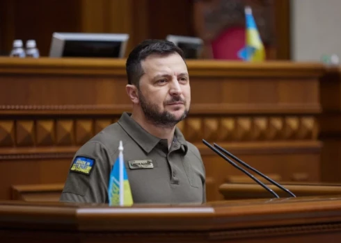 Ukrainas prezidents Volodimirs Zelenskis. 