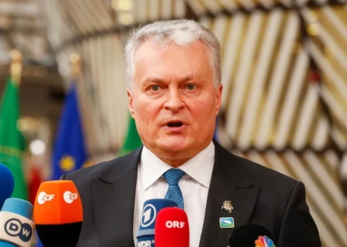 Lietuvas prezidents Gitans Nausēda.