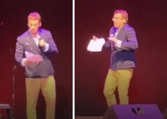 Максим Галкин во время выступления