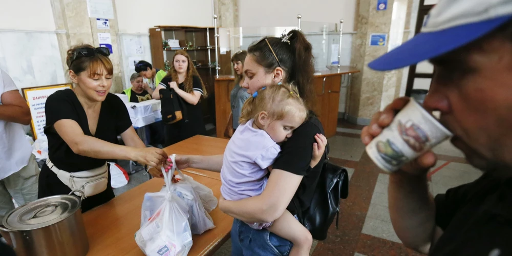 Humanitārās palīdzības saņēmēji Ukrainā