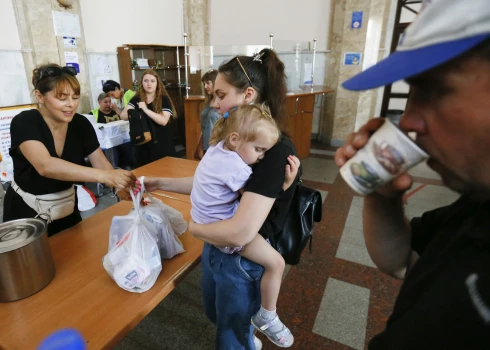 Humanitārās palīdzības saņēmēji Ukrainā