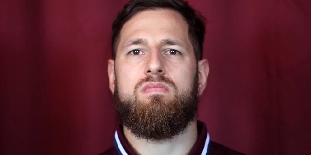 Latvijas handbola izlases spēlētājs Ingars Dude