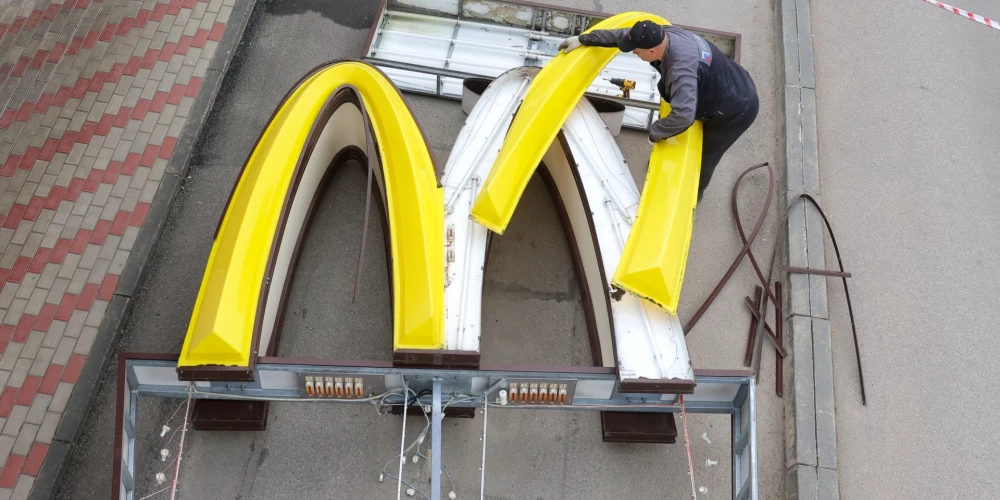 Krievijā atklāts "McDonald's" aizstājēja logo