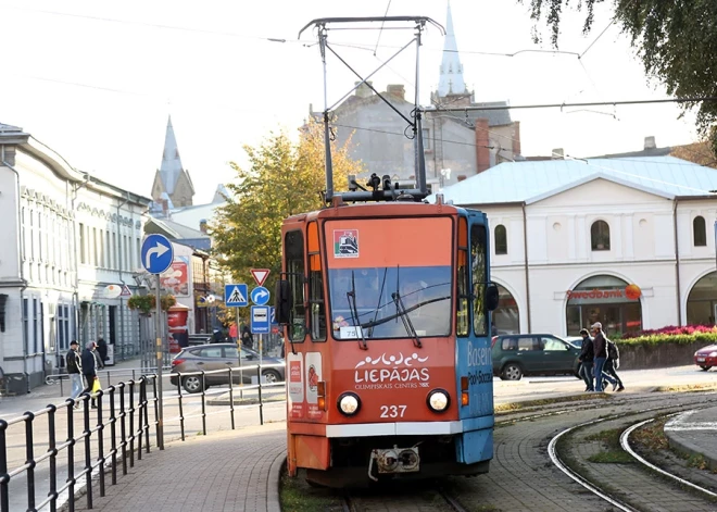 Liepājā divas reizes pieaudzis ar tramvajiem pārvadāto pasažieru skaits