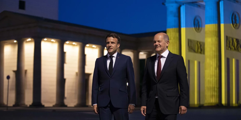 Vācijas, Francijas un Itālijas līderi šomēnes apmeklēs Kijivu